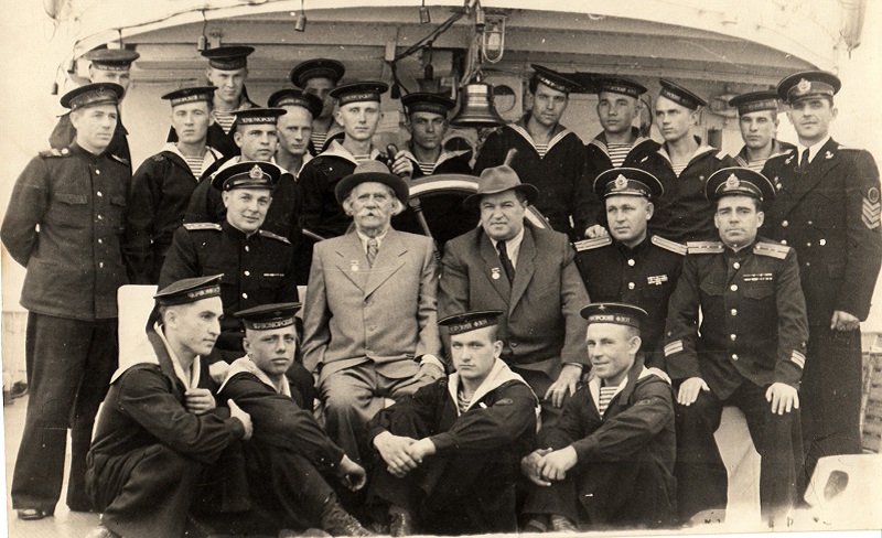 крым алушта литература память музей сергеев-ценский яхта риони 1954 год